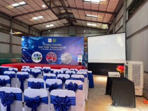 Set Up Khai Trương Kho Thép Thành Nghĩa 10/3/2026