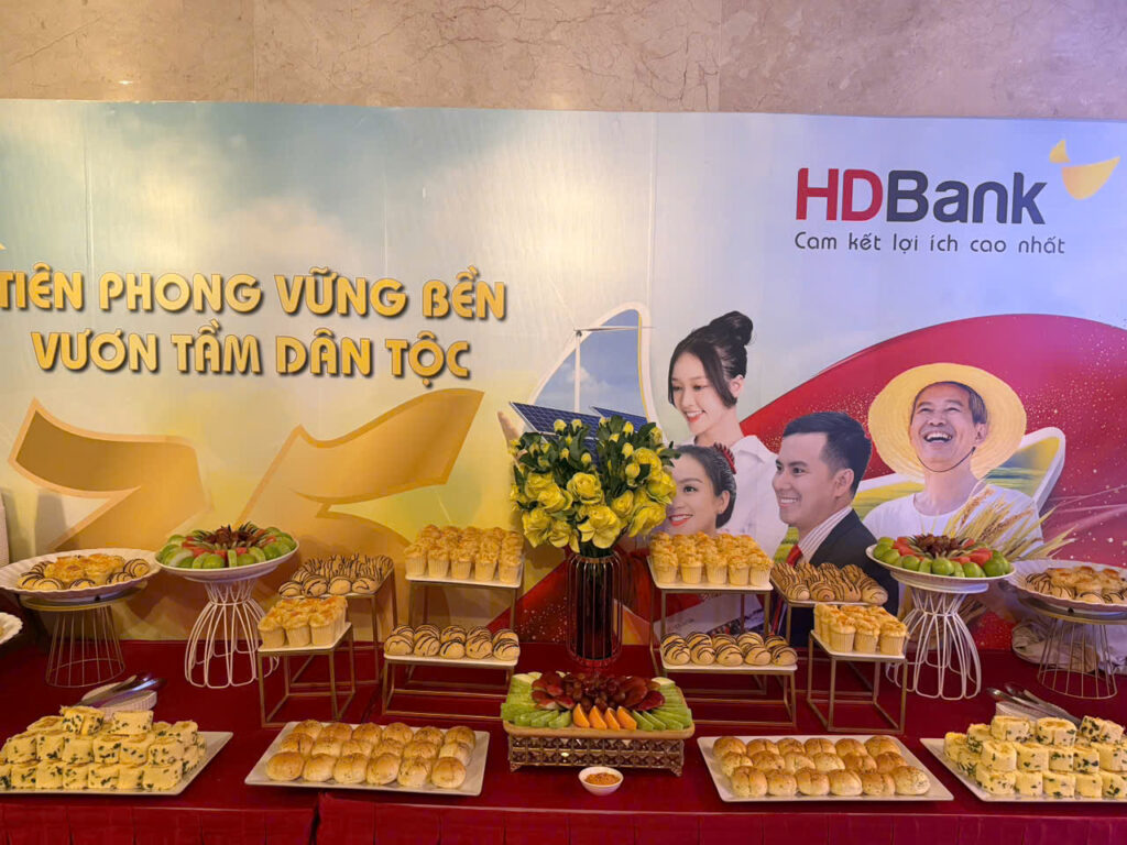 Ngân Hàng HD Bank chọn bánh teabreak